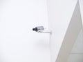 Camera White Wall Royalty Free Stock Photo