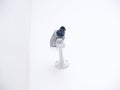 Camera White Wall Royalty Free Stock Photo