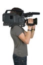 Cameraman Royalty Free Stock Photo