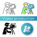 Cameraman icon