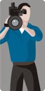 Cameraman Illustration