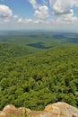 Cameron Bluff Overlook at Mount Magazine Royalty Free Stock Photo