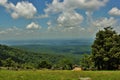 Cameron Bluff Overlook at Mount Magazine Royalty Free Stock Photo