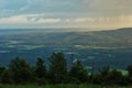 Cameron Bluff Overlook at Mount Magazine Royalty Free Stock Photo