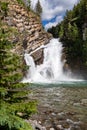 Cameron Falls Waterfall - Waterton Lakes National Park Canada