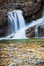 Cameron Falls Of Waterton National Park, Canada