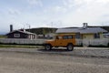 The Cameron village centre of the municipality of Temaukel. Tierra Del Fuego Royalty Free Stock Photo