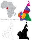 Cameroon map