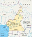 Cameroon Political Map