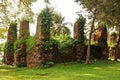 Old Spanish church ruins in Camiguin, Philippines