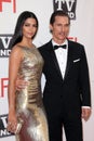 Camila Alves, Matthew McConaughey Royalty Free Stock Photo