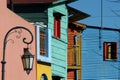 Caminito, The colorful street museum - La Boca - Buenos Aires - Argentina - South America Royalty Free Stock Photo