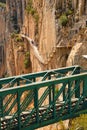 Caminito del Rey gorge in Malaga Spain