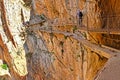 Caminito del Rey gorge in Malaga Spain