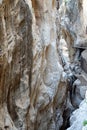Gaitanes Gorge at Caminito del Rey in Andalusia, Spain Royalty Free Stock Photo