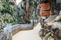 Caminito Del Rey - mountain path along steep cliffs in Andalusia