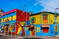 Caminito little path, in Spanish, a street museum of colourful painted houses