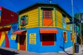 Caminito little path, in Spanish, a street museum of colourful painted houses located