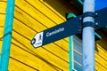 Caminito street sign Royalty Free Stock Photo