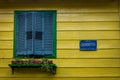 Caminito Street Sign in La Boca neighborhood - Buenos Aires, Argentina Royalty Free Stock Photo