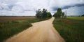 Camino de Santiago / Day 12 / St. James Way Through Wheat Fields of Castilla y Leon, Spain