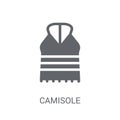Camisole icon. Trendy Camisole logo concept on white background