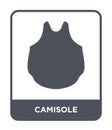 camisole icon in trendy design style. camisole icon isolated on white background. camisole vector icon simple and modern flat