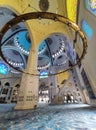 CAMLICA MOSQUE courtyard view in Istanbul, Turkey