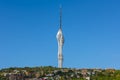 CAMLICA TOWER with blue sky.