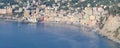 Camogli beautiful village on Liguria coast next to Portofino