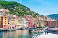 Camogli colorful fishing village on Riviera di Levante, Liguria, Italy