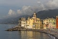 Camogli, Liguria, Italy picturesque fishermen village Royalty Free Stock Photo