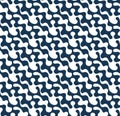 Camouflage dark blue pattern, seamless vector illustration