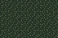 Camouflage dots background green seamless pattern Royalty Free Stock Photo