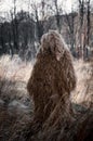 Camouflage ghillie suit for snipers and intelligence agents