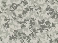 Camouflage green pattern, seamless wallpaper. Classic military clothing style, camo repeat print. Vector background