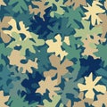 Camouflage military marine seamless pattern background vector illustration