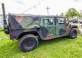 Camouflage Military Personnel Carrier Vehicle