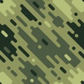 Camouflage modern colorful seamless pattern Dazzle paint pattern. Vector geometrical texture