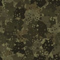 Camouflage pattern background. Modern clothing style masking camo repeat print