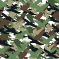 Camouflage pattern background seamless birds illustration