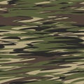 Camouflage pattern background seamless illustration. Military camouflage Royalty Free Stock Photo