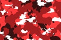 Camouflage pattern background and texture. close-up Royalty Free Stock Photo