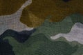 Camouflage pattern cloth texture