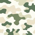 A camouflage pattern with green and white colors Royalty Free Stock Photo