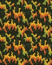 Camouflage pattern.Seamless army wallpaper Royalty Free Stock Photo