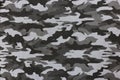 Camouflage Pattern Seamless For Texture And Background.