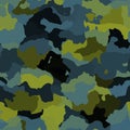 Camouflage pattern texture Royalty Free Stock Photo