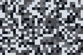 Camouflage pattern texture in pixel gray shades background