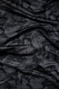 Camouflage pattern. Trendy dark gray camouflage fabric. Military texture. Dark back